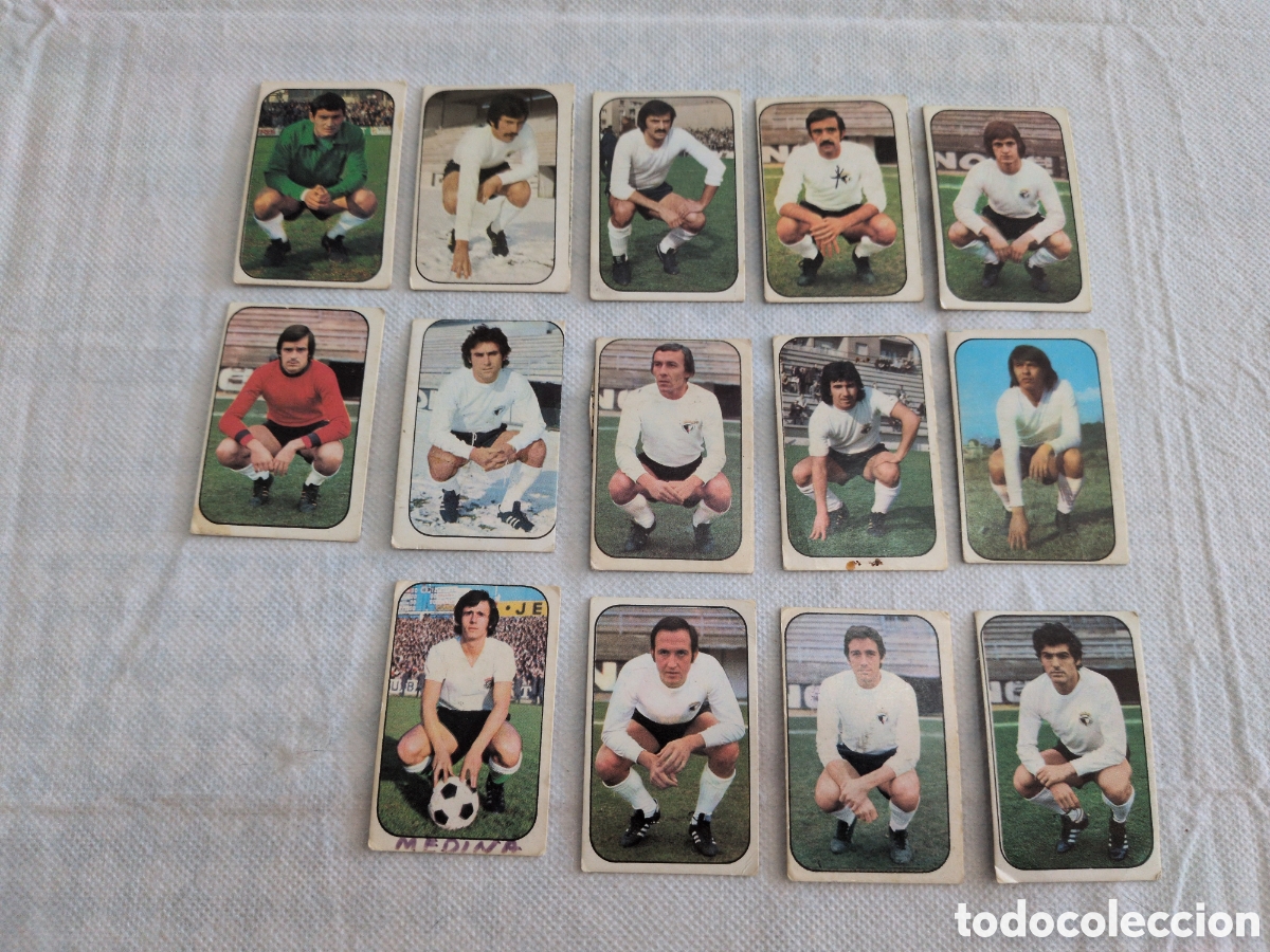 Figurine di Calcio: Burgos Liga Este 76-77 - Coleccion 14 cromos diferentes