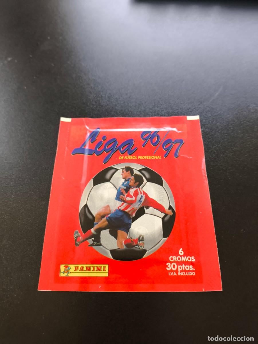 Figurine di Calcio: SOBRE SIN ABRIR PANINI LIGA TEMPORADA 1996 1997 96 97 NO ESTE MEGACRACKS RONALDO ROOKIE ?