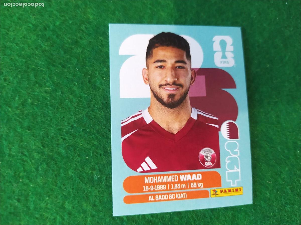 Cromos de f&uacute;tbol: OFFICIAL STICKER COLLECTION WORLD CUP MUNDIAL 2026 - QATAR N&ordm; 14 WAAD