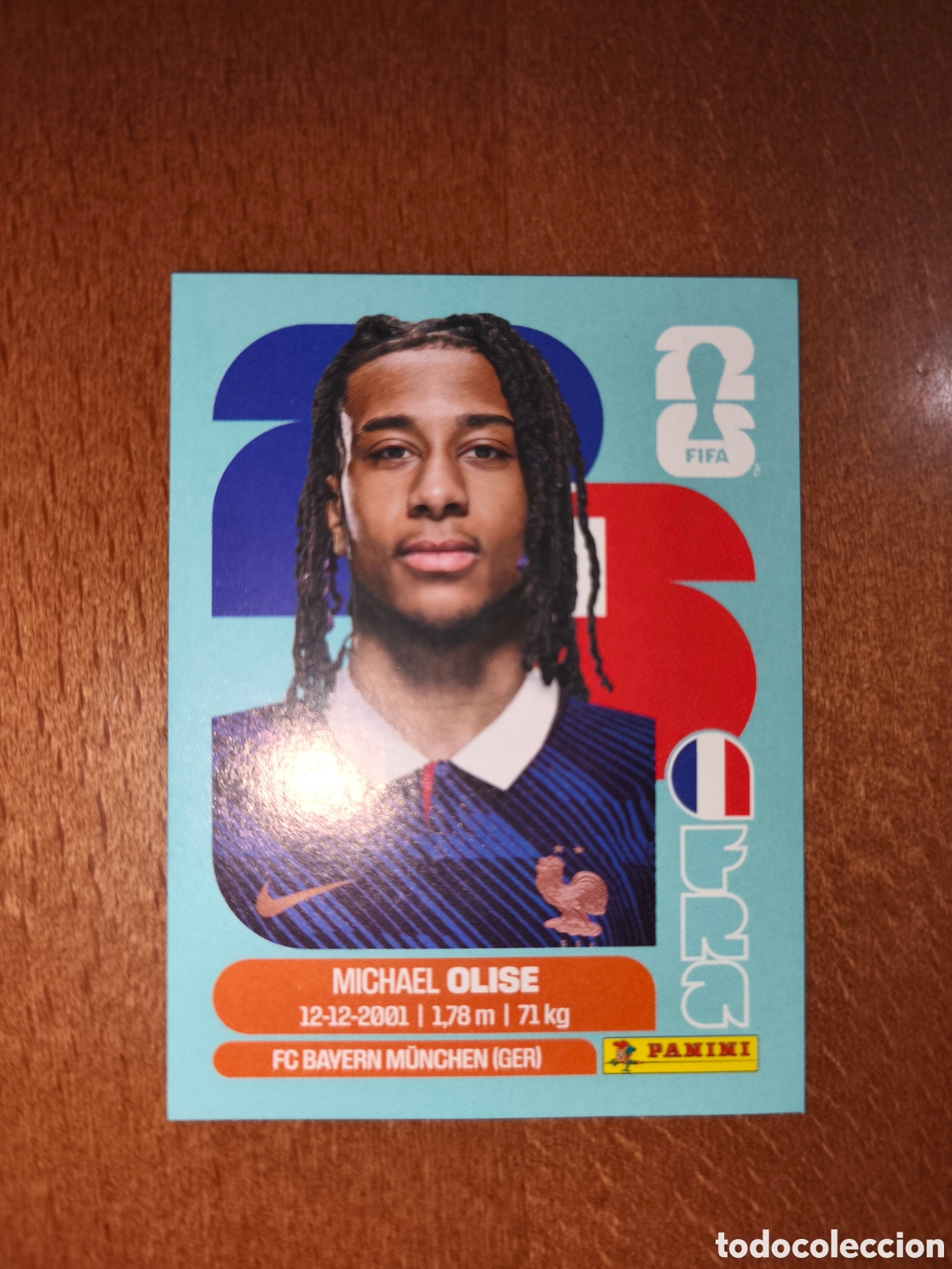 Cromos de f&uacute;tbol: FRA14 Michael Olise FRA 14 Fifa World Cup 2026 Francia