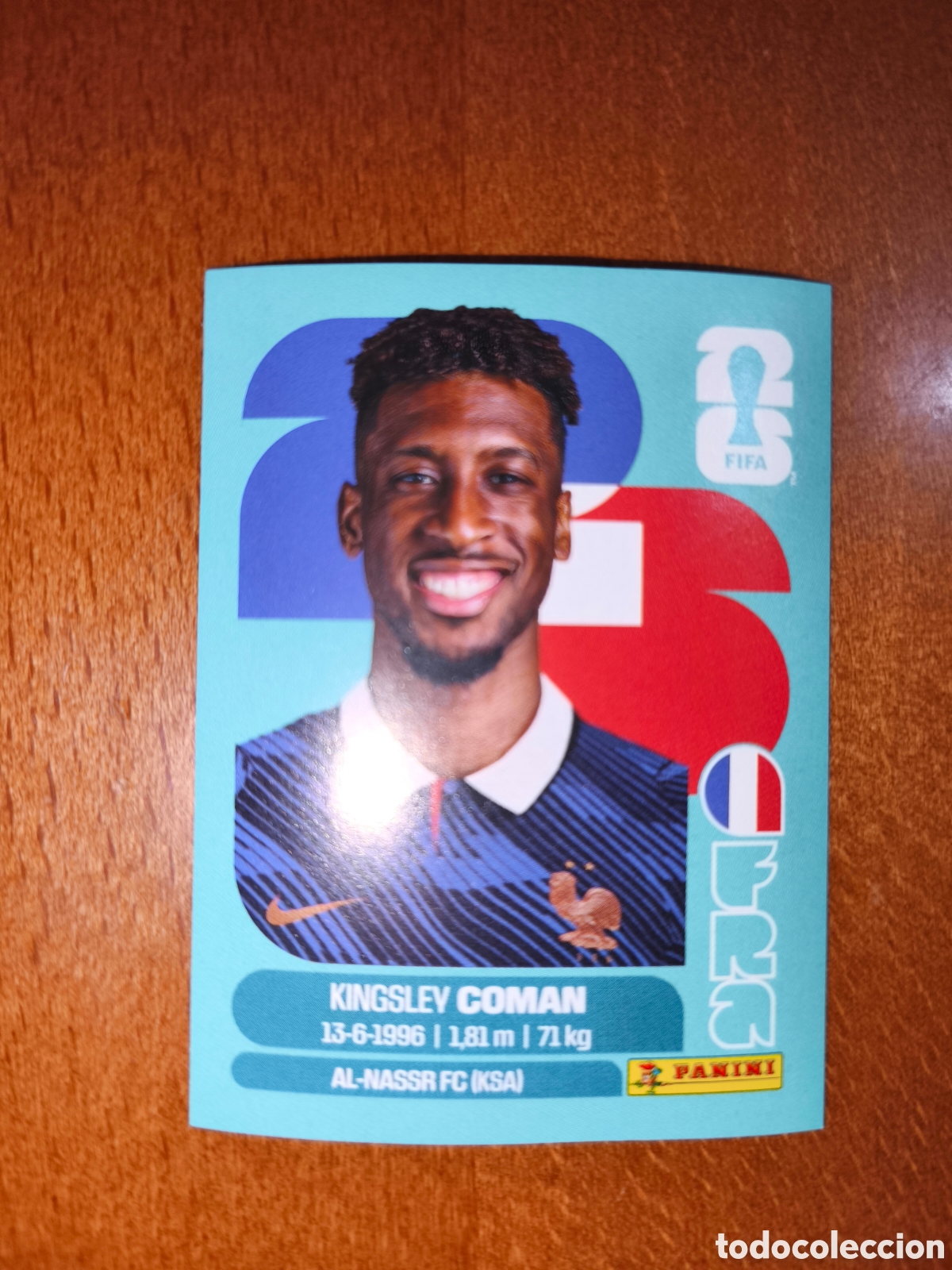Cromos de f&uacute;tbol: FRA18 Kingsley Coman FRA 18 Fifa World Cup 2026 Francia