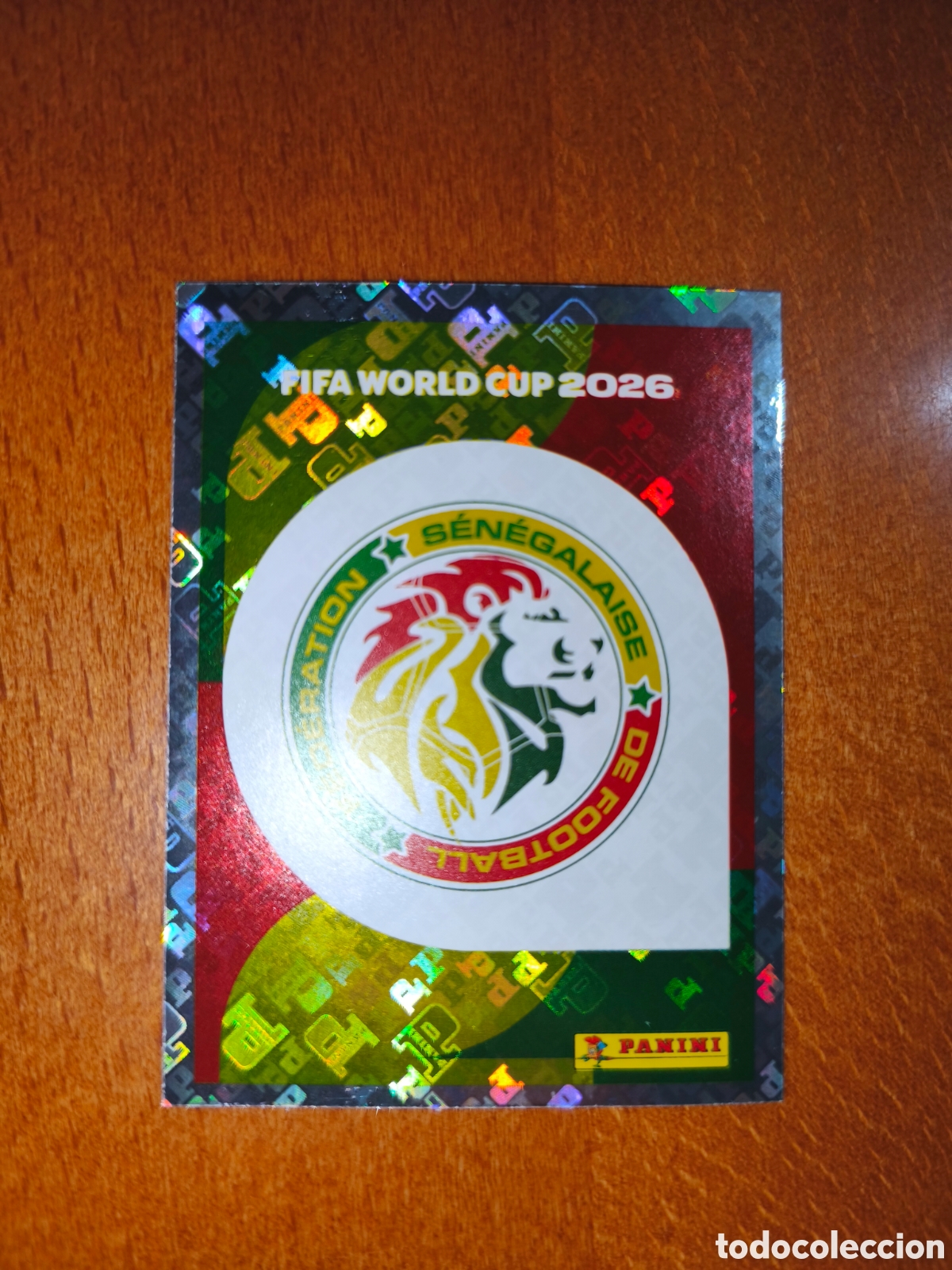 Fu&szlig;ball-Sticker: SEN1 Escudo SEN 1 Fifa World Cup 2026 Senegal
