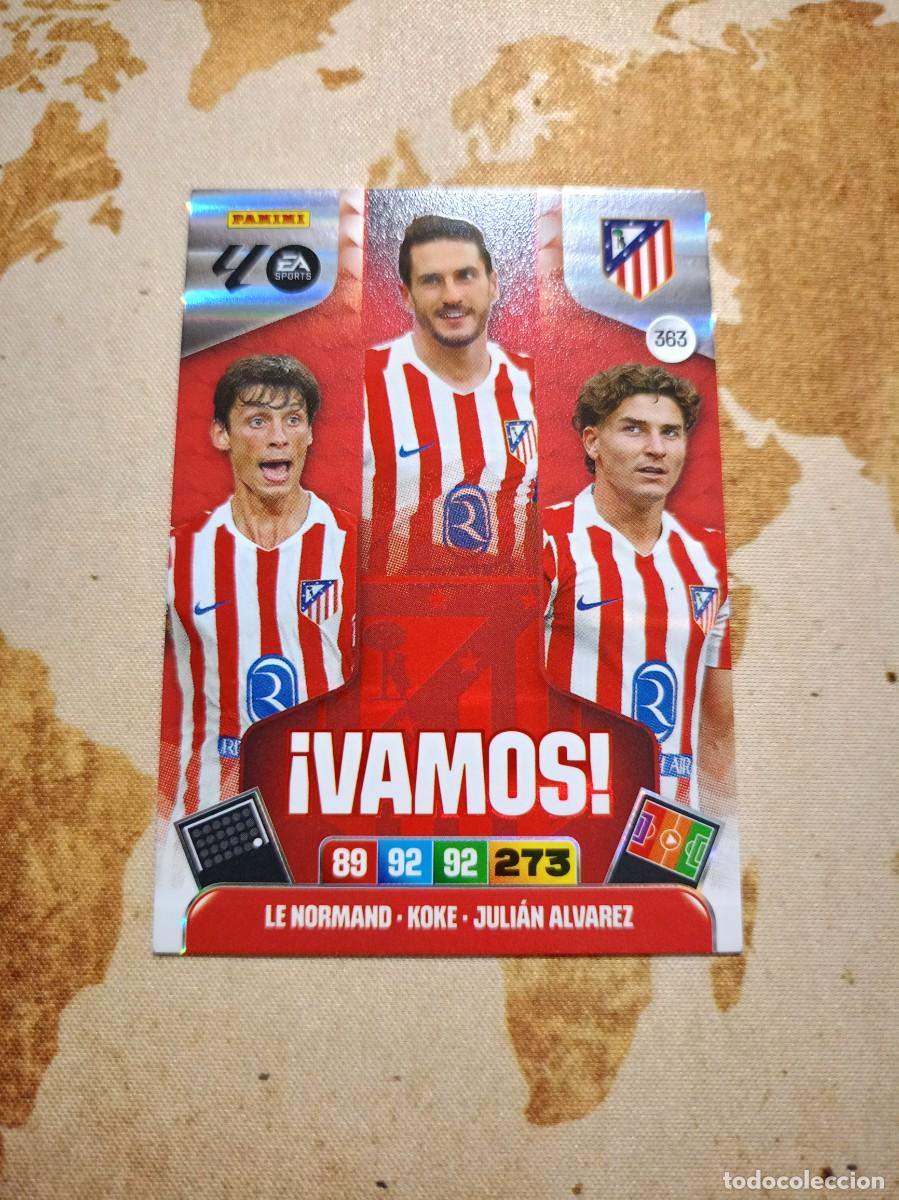Fu&szlig;ball-Sticker: Vamos 363 ATL&Eacute;TICO DE MADRID Adrenalyn 2025-26
