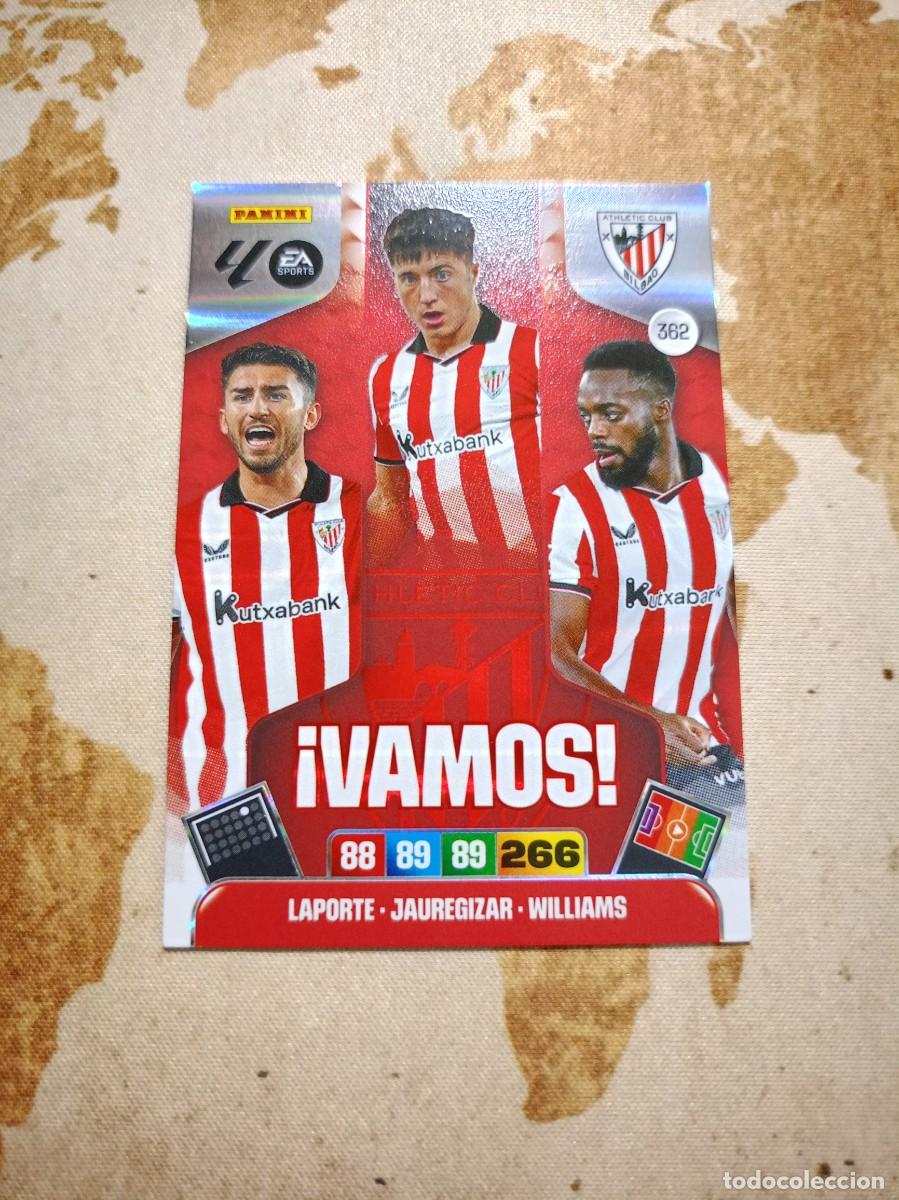 Fu&szlig;ball-Sticker: Vamos 362 ATHLETIC Adrenalyn 2025-26