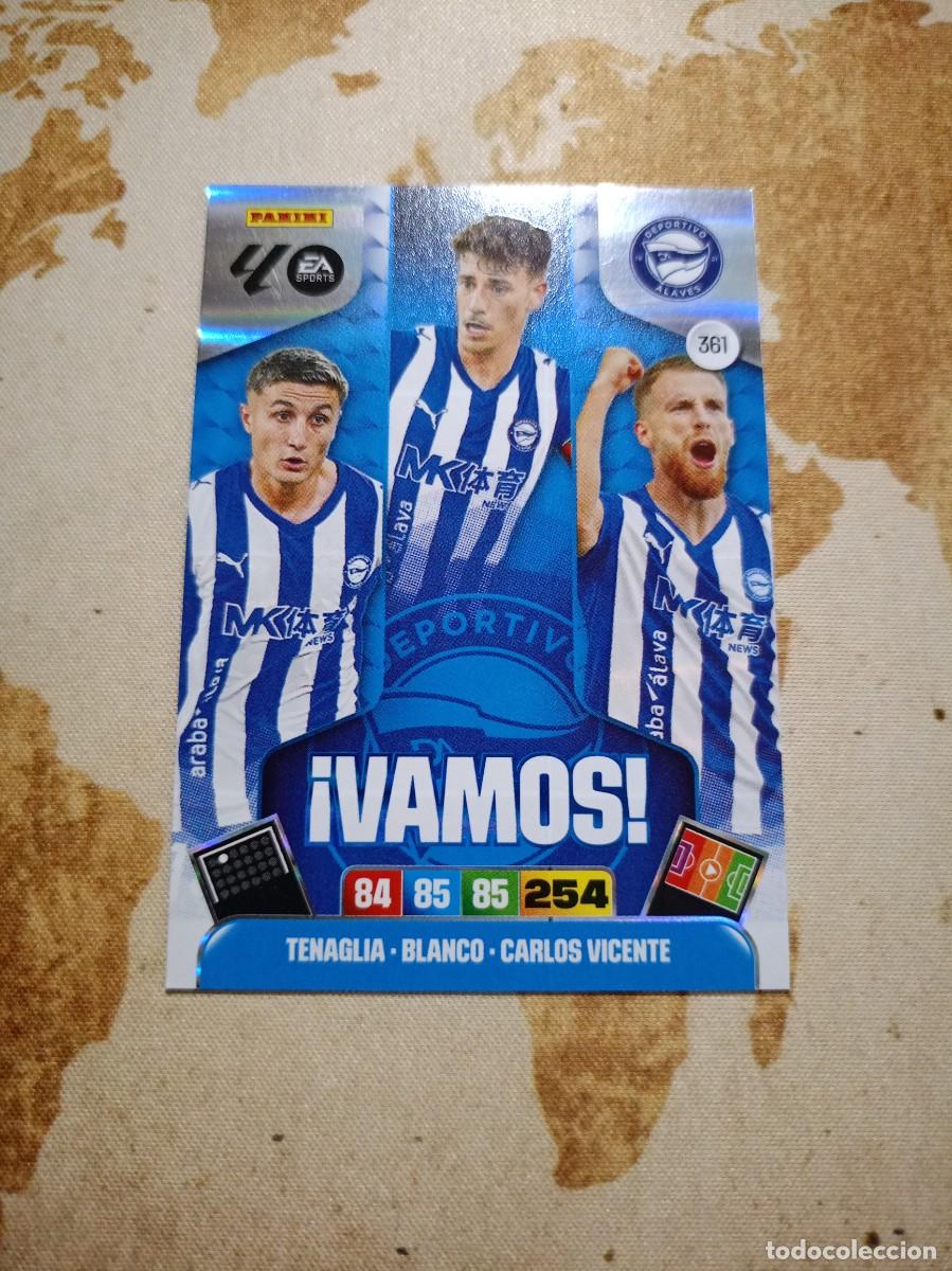 Fu&szlig;ball-Sticker: Vamos 361 ALAV&Eacute;S Adrenalyn 2025-26