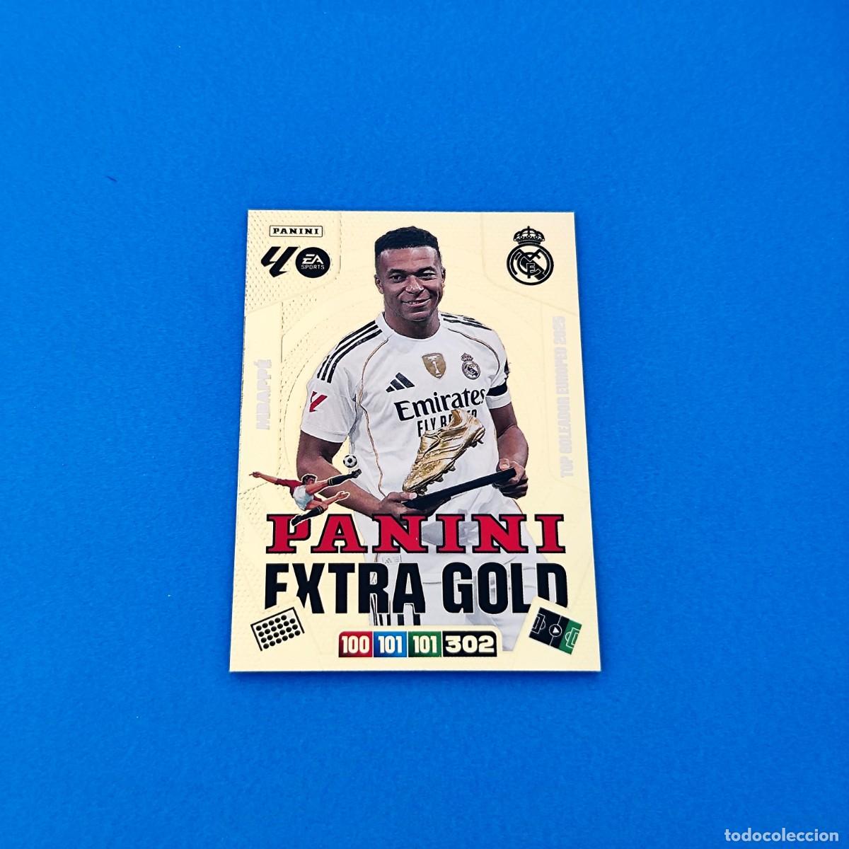 Fu&szlig;ball-Sticker: Adrenalyn 2025 2026 / 25 26 Panini Extra Gold Mbapp&eacute; Real Madrid