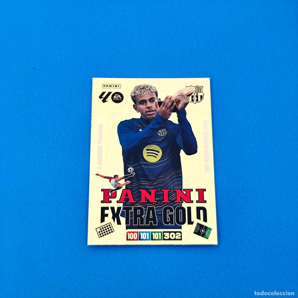 Fu&szlig;ball-Sticker: Adrenalyn 2025 2026 / 25 26 Panini Extra Gold Lamine Yamal Barcelona