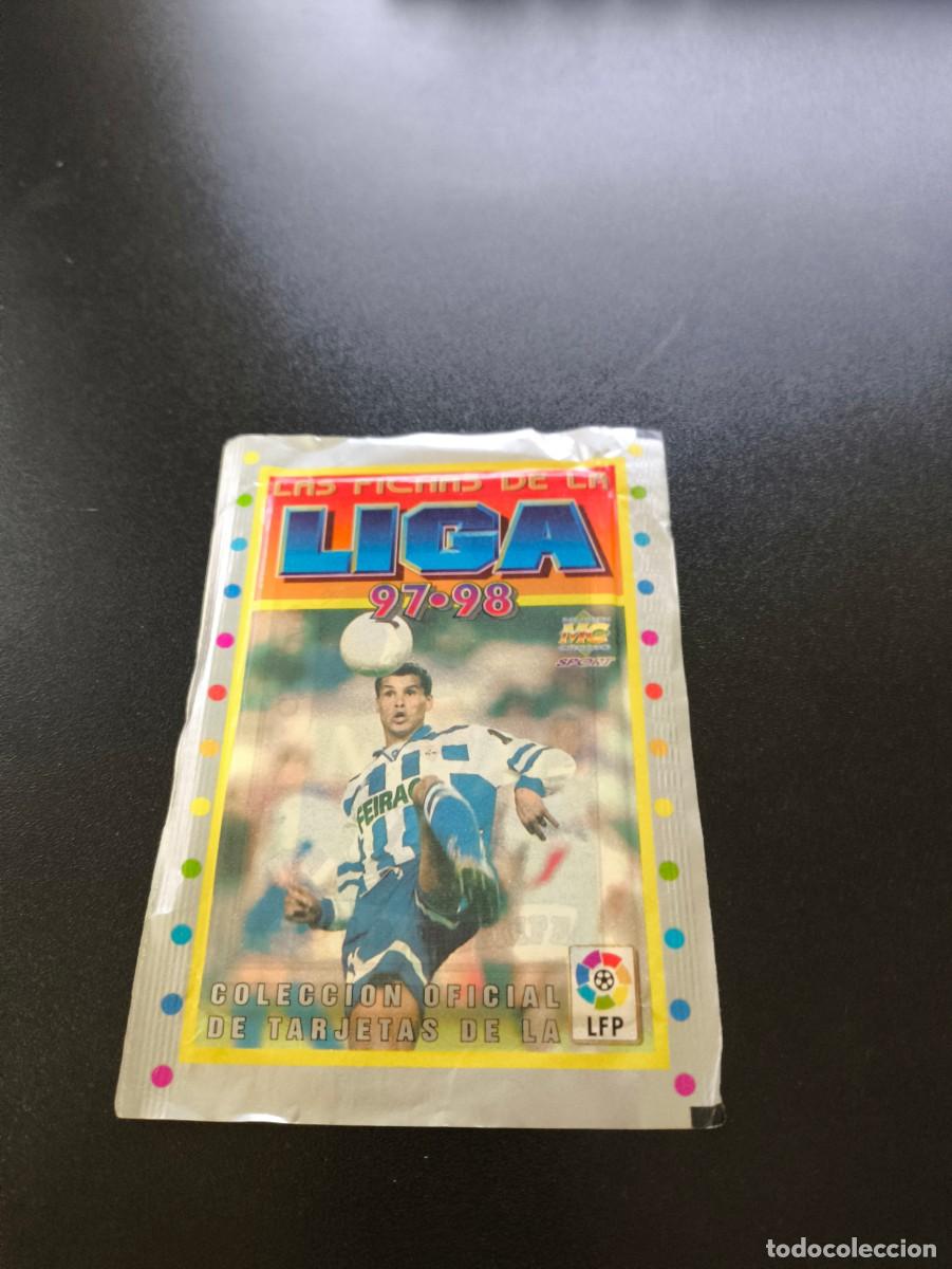 Cromos de Futebol: SOBRE SIN ABRIR RIVALDO DEP CORU&Ntilde;A MUNDICROMO LIGA 1997 1998 NO PANINI ESTE MEGACRACKS RONALDO ?