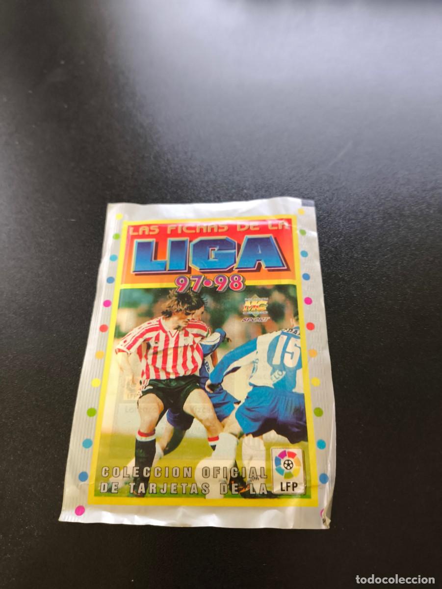 Cromos de Futebol: SOBRE SIN ABRIR GUERRERO ATHLE BILBAO MUNDICROMO LIGA 1997 1998 NO PANINI ESTE MEGACRACKS RONALDO ?