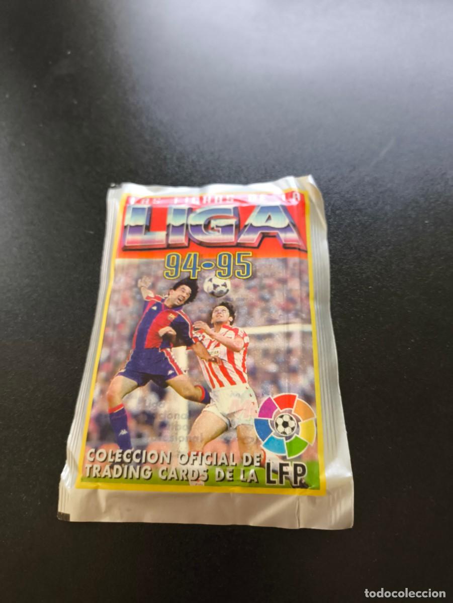 Cromos de Futebol: SOBRE SIN ABRIR MUNDICROMO FICHAS DE LA LIGA 1994 1995 94 95 NO PANINI ESTE MEGACRACKS