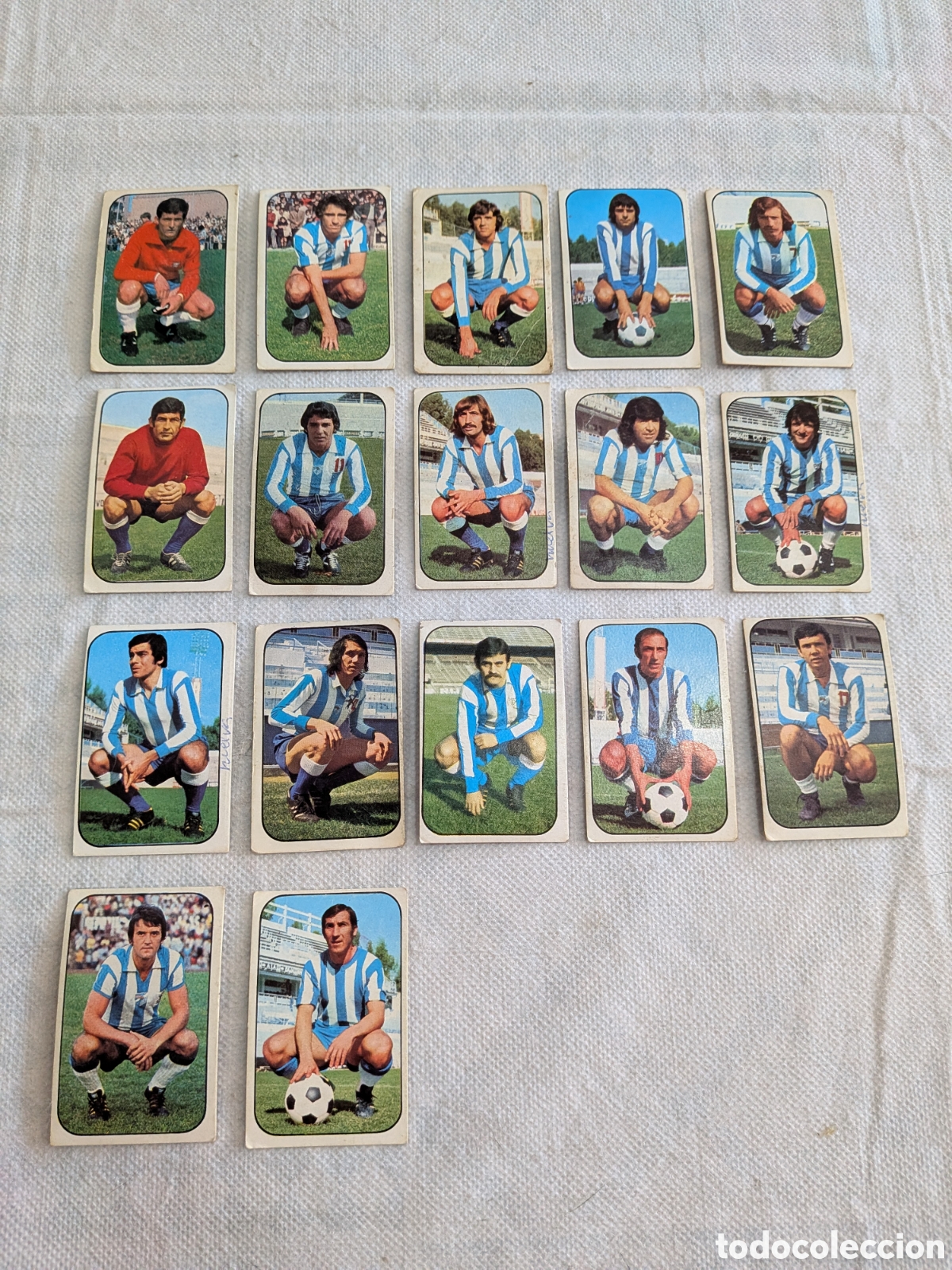 Cromos de Futebol: Malaga Liga Este 76-77 - Coleccion 17 cromos diferentes