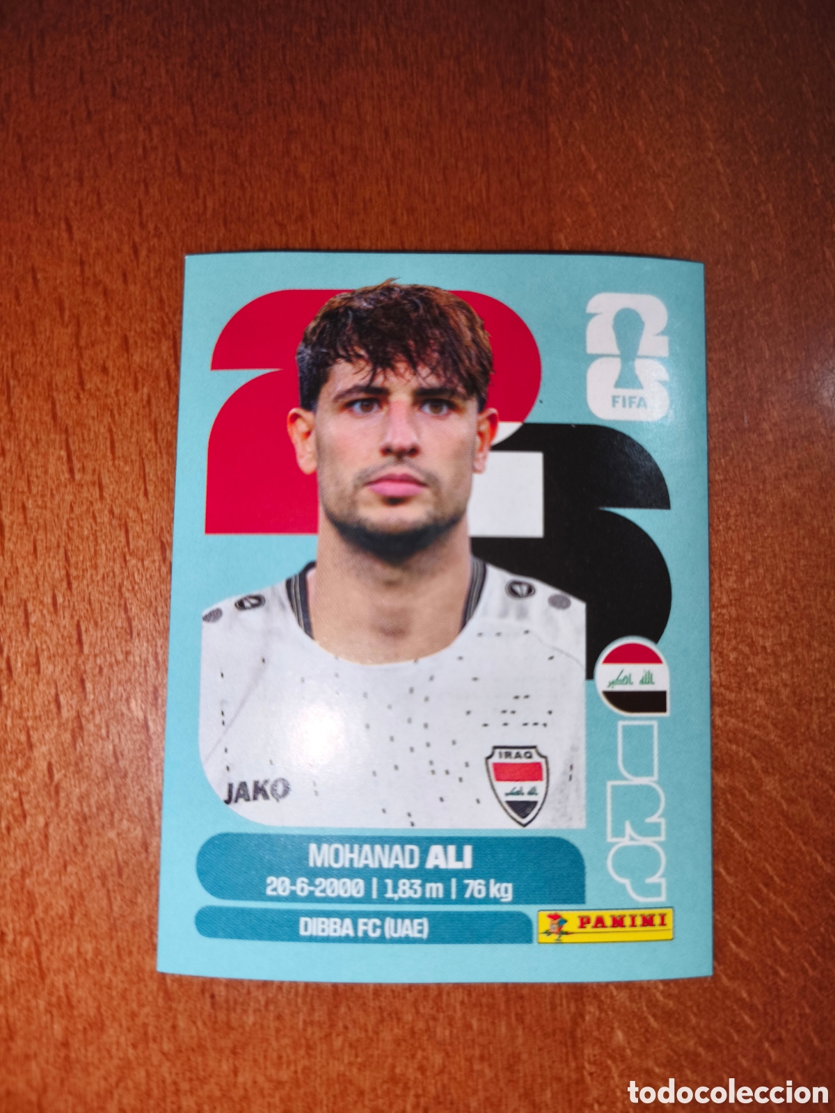 Fu&szlig;ball-Sticker: IRQ20 Mohanad Ali IRQ 20 Fifa World Cup 2026 Irak