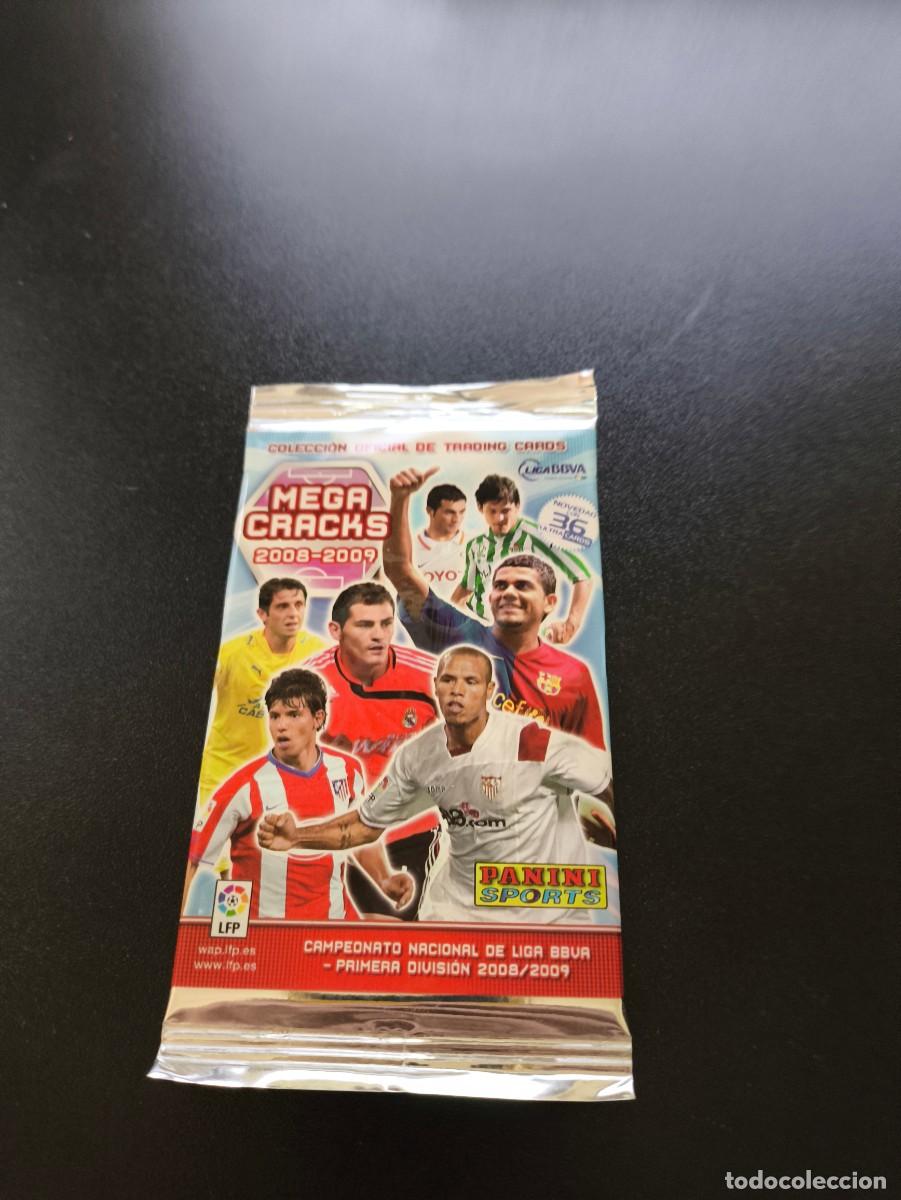 Cromos de Futebol: SOBRE SIN ABRIR PANINI LIGA MEGACRACKS 2008 2009 08 09 MESSI BARCELONA ? NO ESTE ADRENALYN