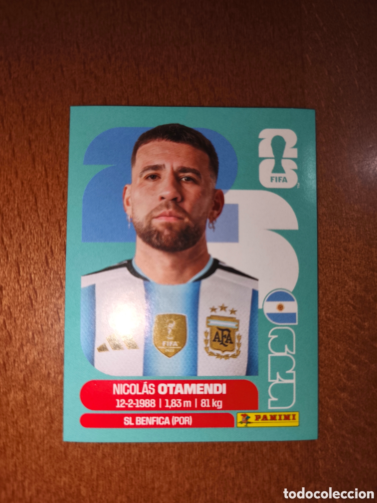 Fu&szlig;ball-Sticker: ARG5 Nicol&aacute;s Otamendi ARG 5 Fifa World Cup 2026 Argentina