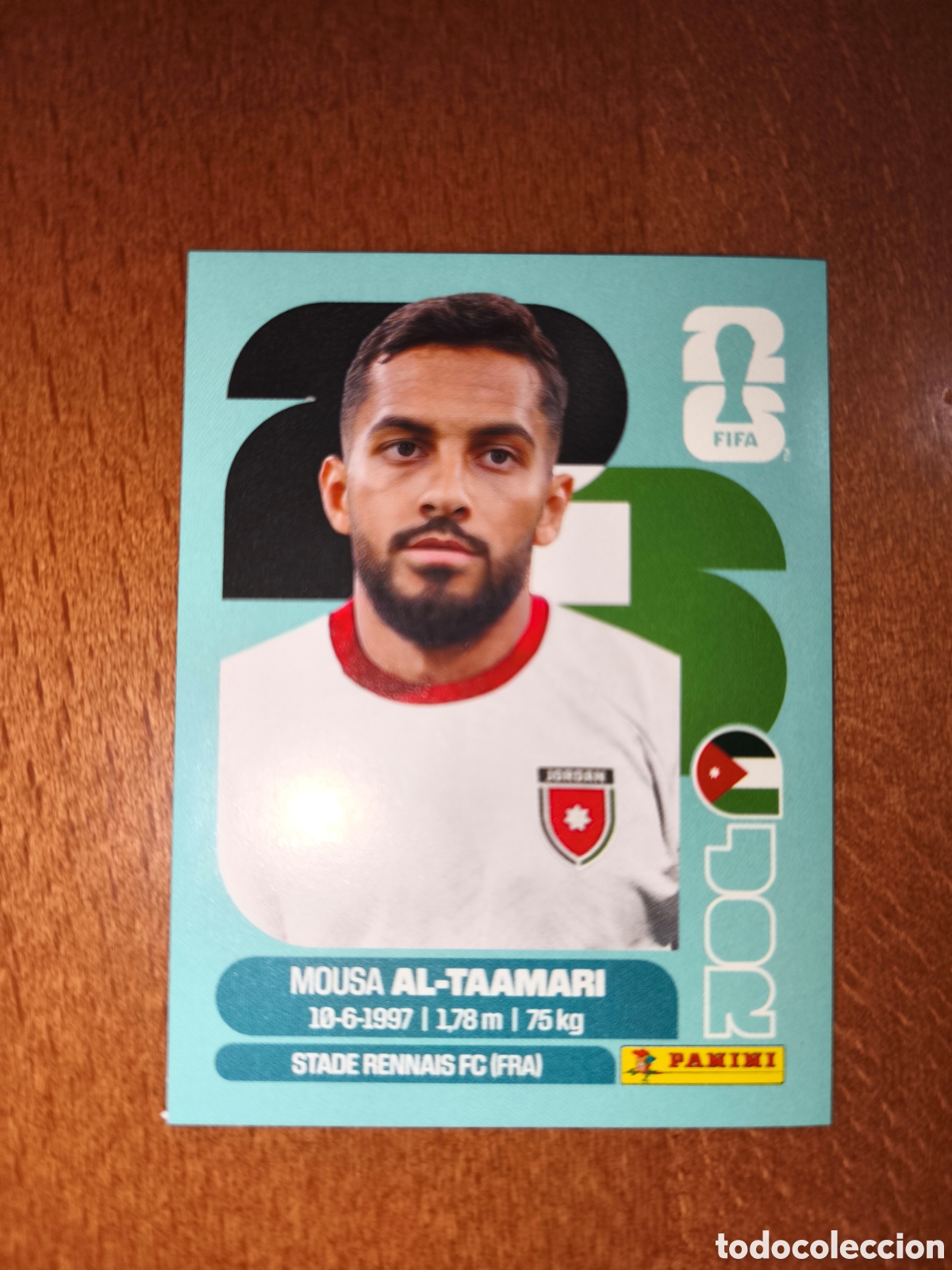 Cromos de f&uacute;tbol: JOR15 Mousa Al-Taamari JOR 15 Fifa World Cup 2026 Jordania