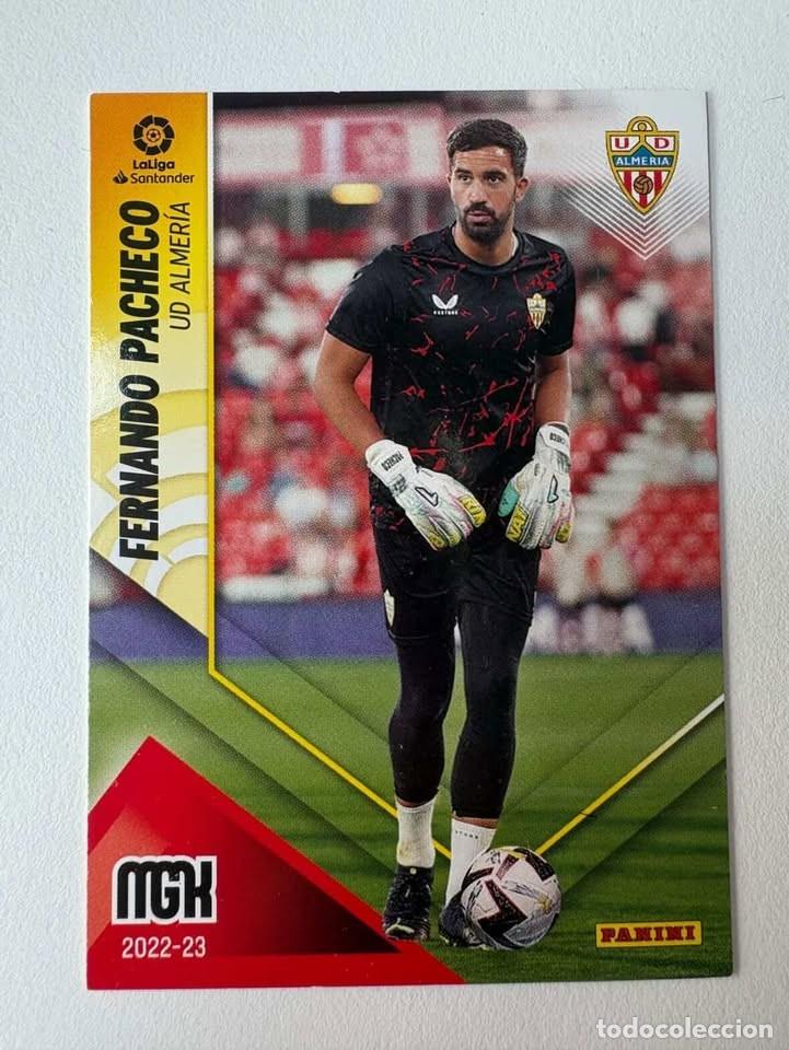 Cromos de f&uacute;tbol: Carta Fernando Pacheco Almeria 12 Megacracks 2022-23