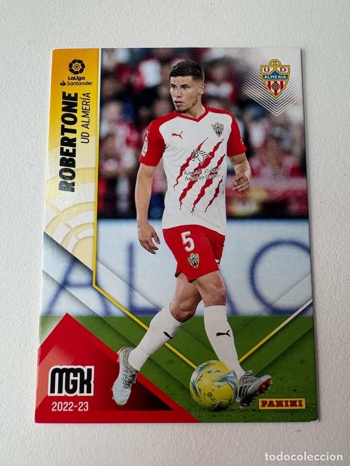 Cromos de f&uacute;tbol: Carta Robertone Almeria 20 Megacracks 2022-23