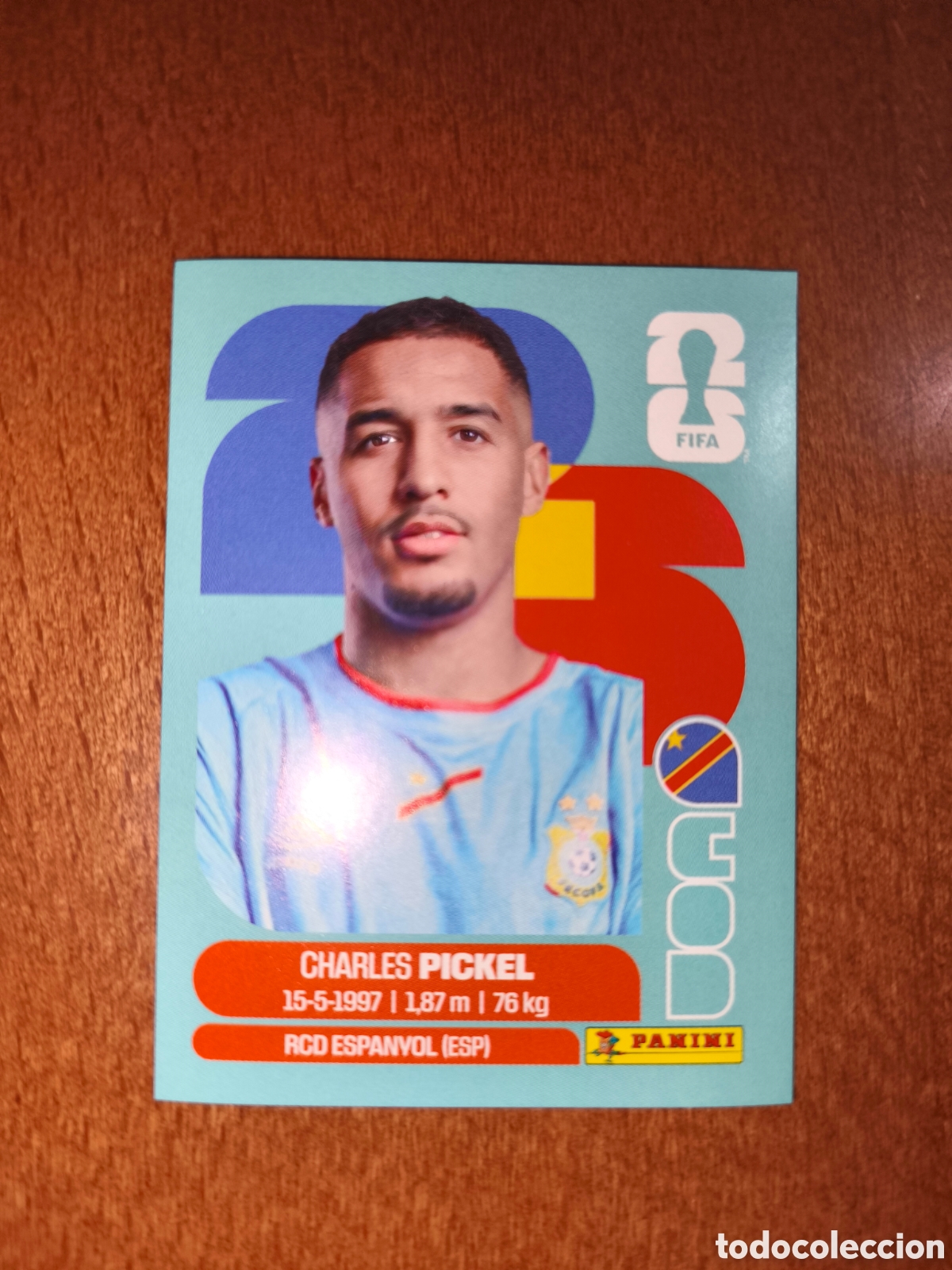 Cromos de Futebol: COD8 Charles Pickel COD 8 Fifa World Cup 2026 Congo