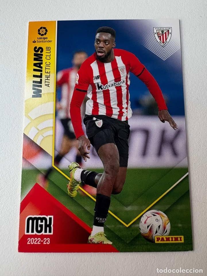 Cromos de Futebol: Carta Williams Atlhetic Club de Bilbao 45 Megacracks 2022-23