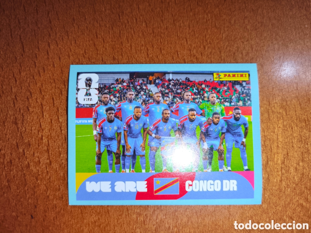 Cromos de Futebol: COD13 Alineaci&oacute;n COD 13 Fifa World Cup 2026 Congo