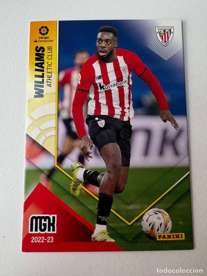 Cromos de Futebol: Carta Williams Atlhetic Club de Bilbao 45 Megacracks 2022-23