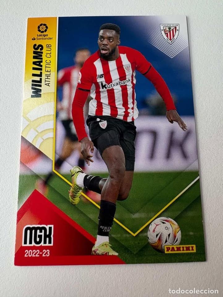 Cromos de Futebol: Carta Williams Atlhetic Club de Bilbao 45 Megacracks 2022-23