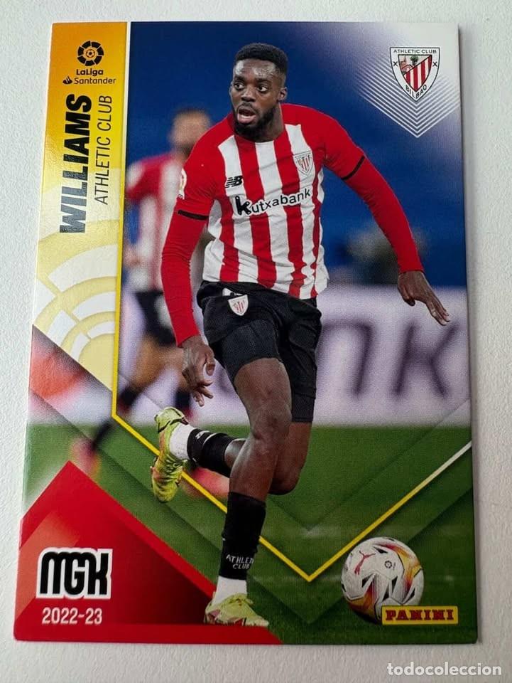 Cromos de Futebol: Carta Williams Atlhetic Club de Bilbao 45 Megacracks 2022-23