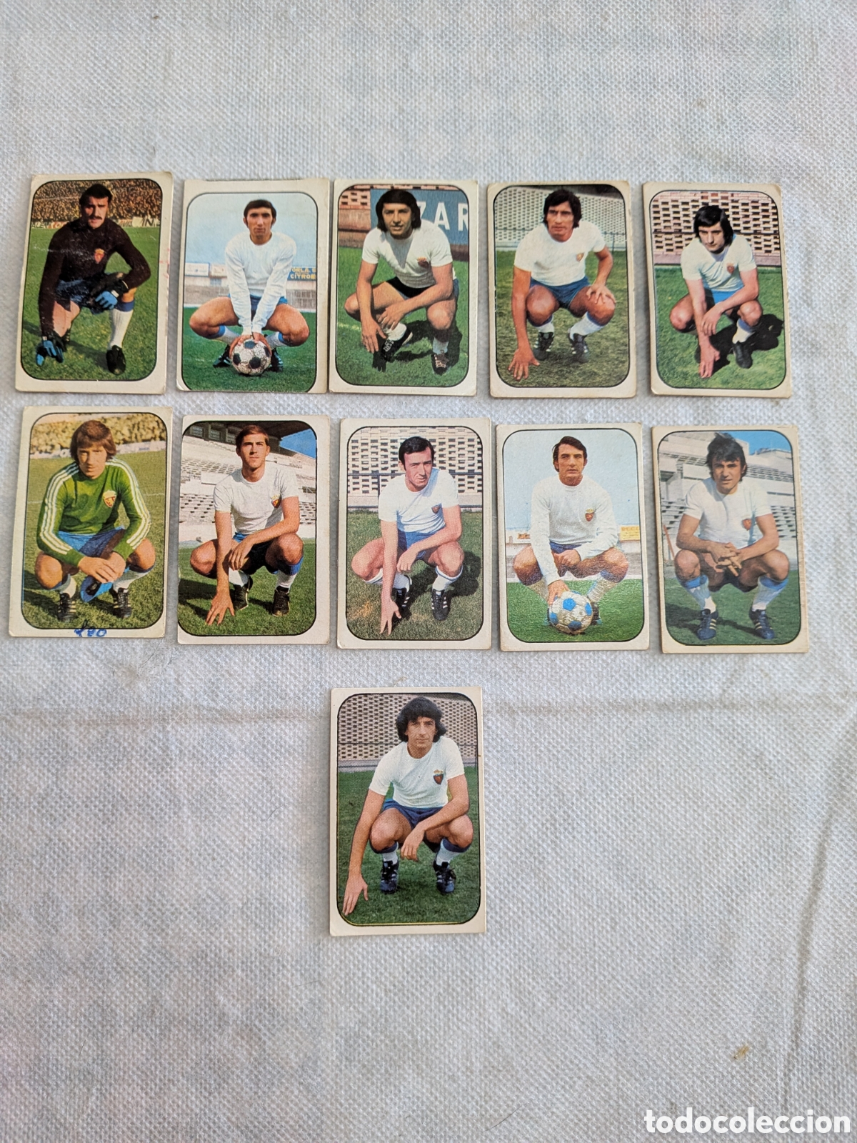 Cromos de Futebol: Zaragoza Liga Este 76-77 - Coleccion 11 cromos diferentes