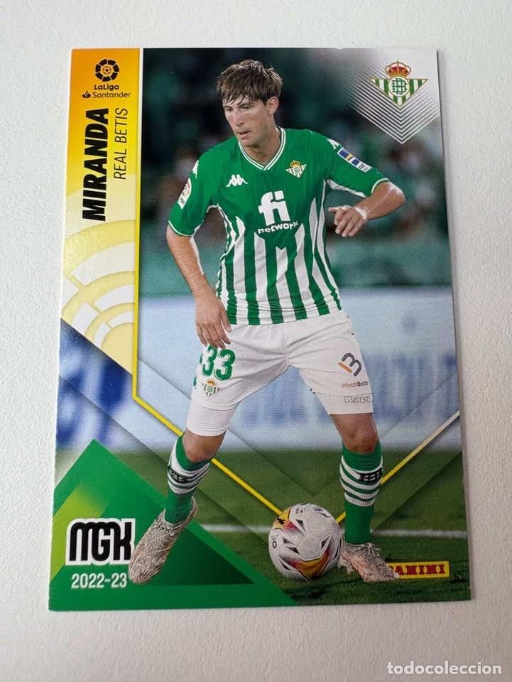Figurine di Calcio: Carta Miranda Betis 89 Megacracks 2022-23