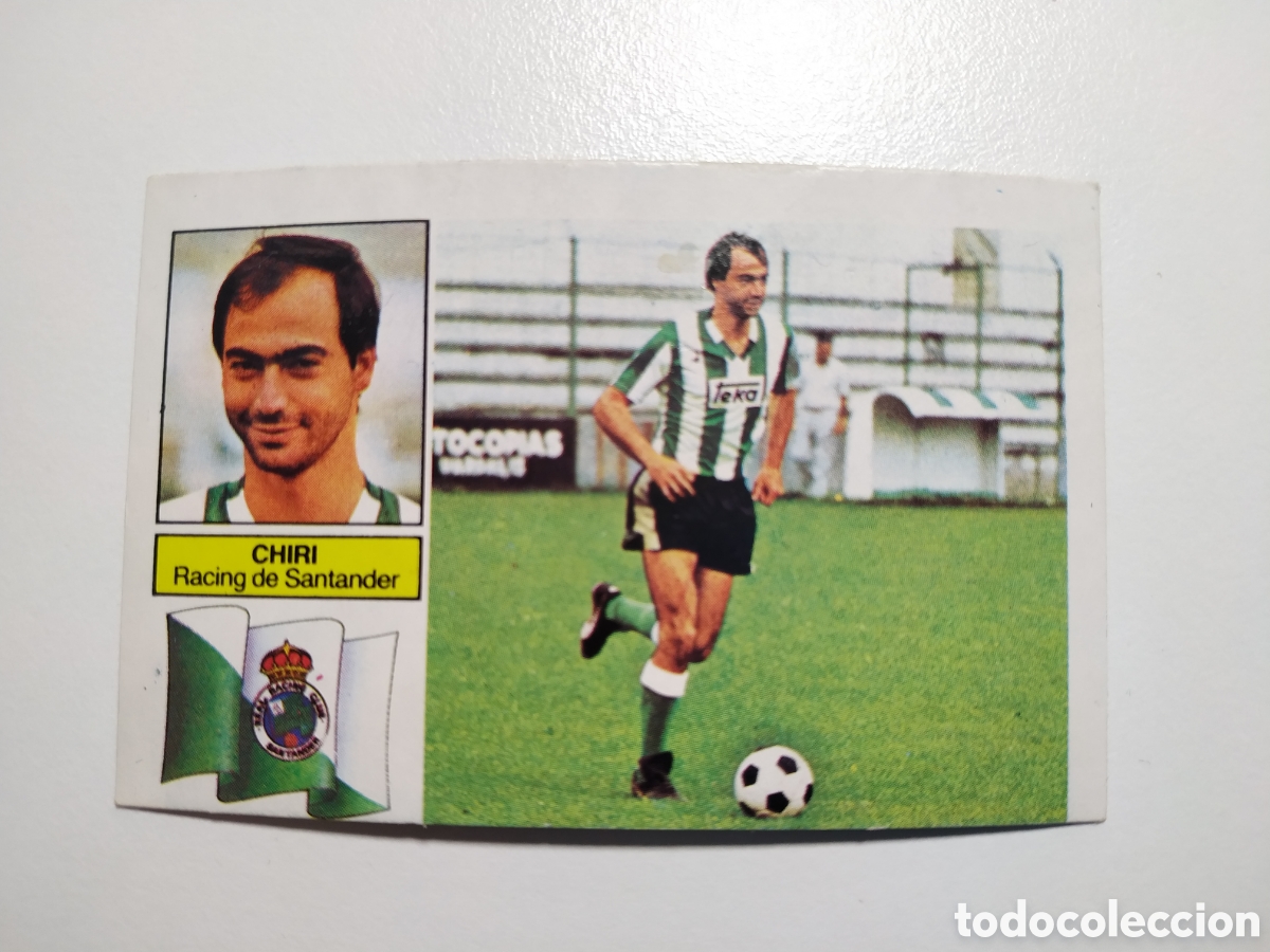 Figurine di Calcio: CHIRI VERSION RAYAS RACING DE SANTANDER DESPEGADO LIGA EDICIONES ESTE 1982 1983 82 83