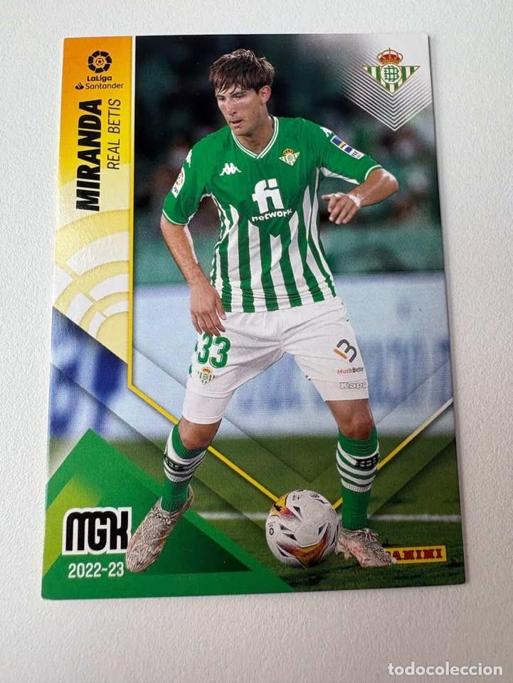 Fu&szlig;ball-Sticker: Carta Miranda Betis 89 Megacracks 2022-23