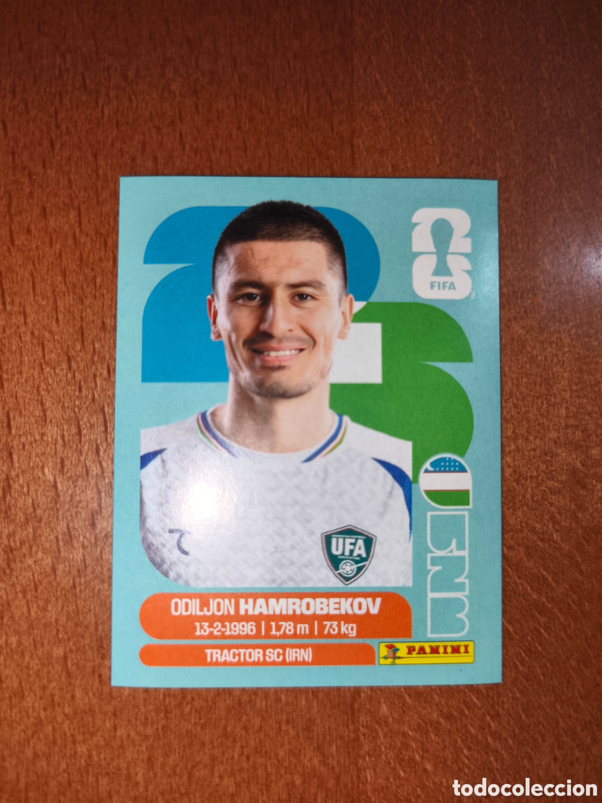Fu&szlig;ball-Sticker: UZB10 Odiljon Hamrobekov UZB 10 Fifa World Cup 2026 Uzbekist&aacute;n