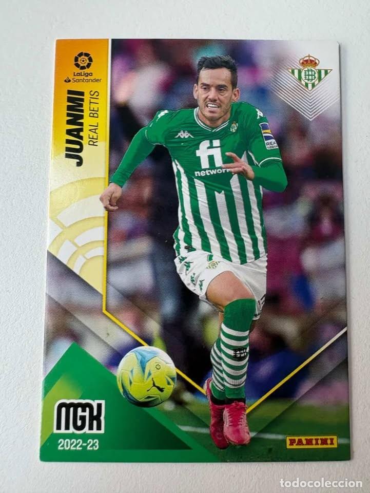 Cromos de f&uacute;tbol: Carta Juanmi Betis 99 Megacracks 2022-23