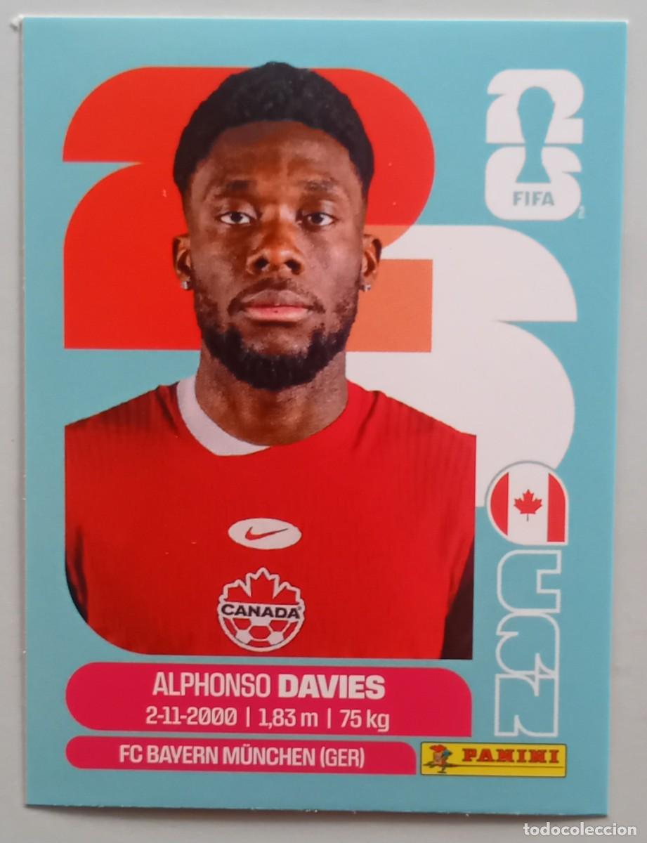 Cromos de f&uacute;tbol: Figurina Panini 2026 Cromo World Cup Usa Mundial 2026 Alphonso Davies Canada n CAN 3