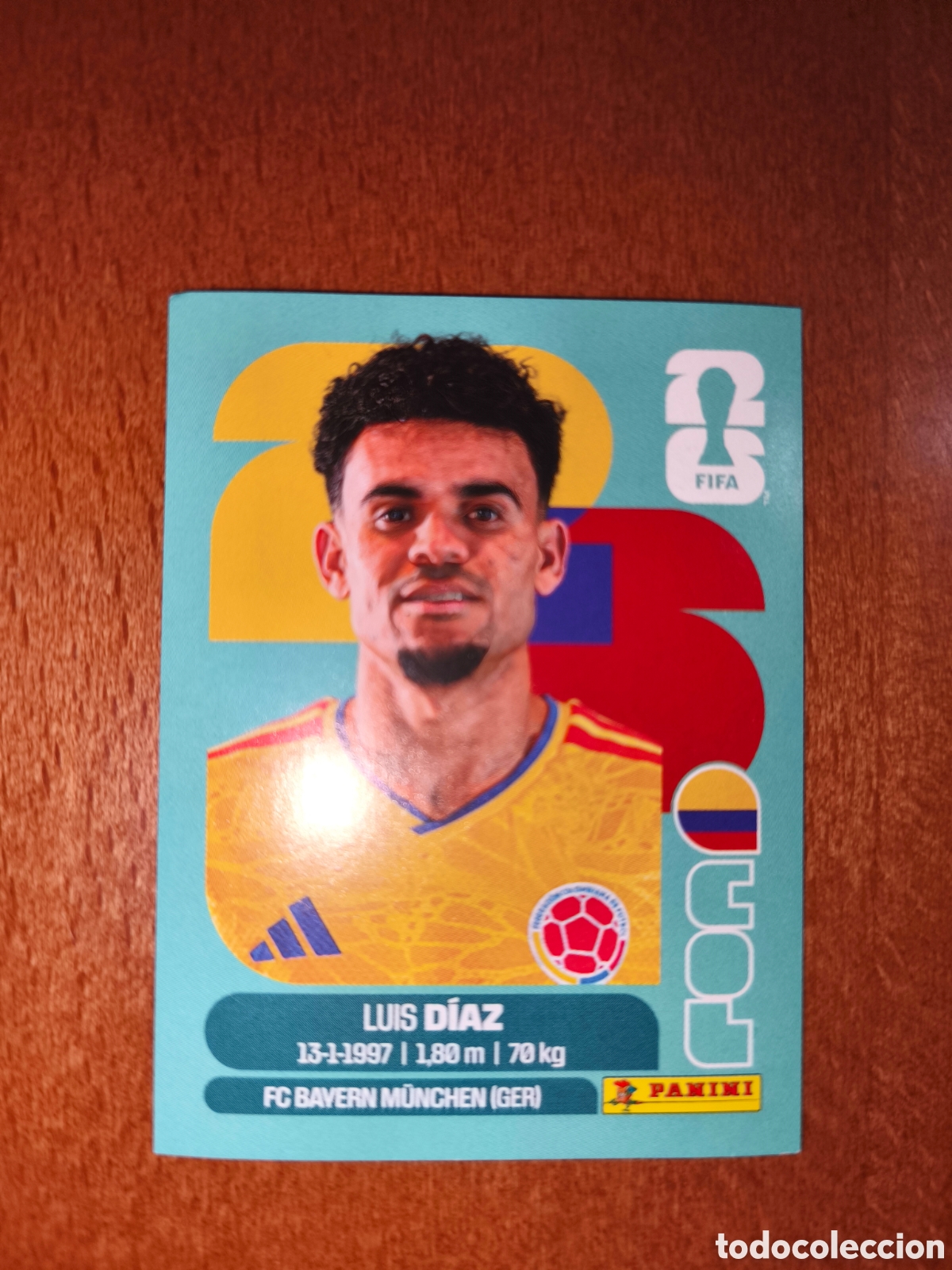 Cromos de f&uacute;tbol: COL20 Luis D&iacute;az COL 20 Fifa World Cup 2026 Colombia