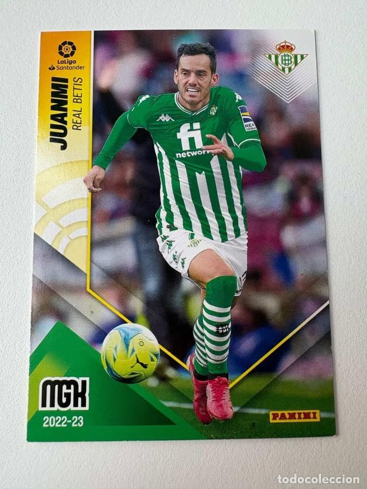Cromos de f&uacute;tbol: Carta Juanmi Betis 99 Megacracks 2022-23