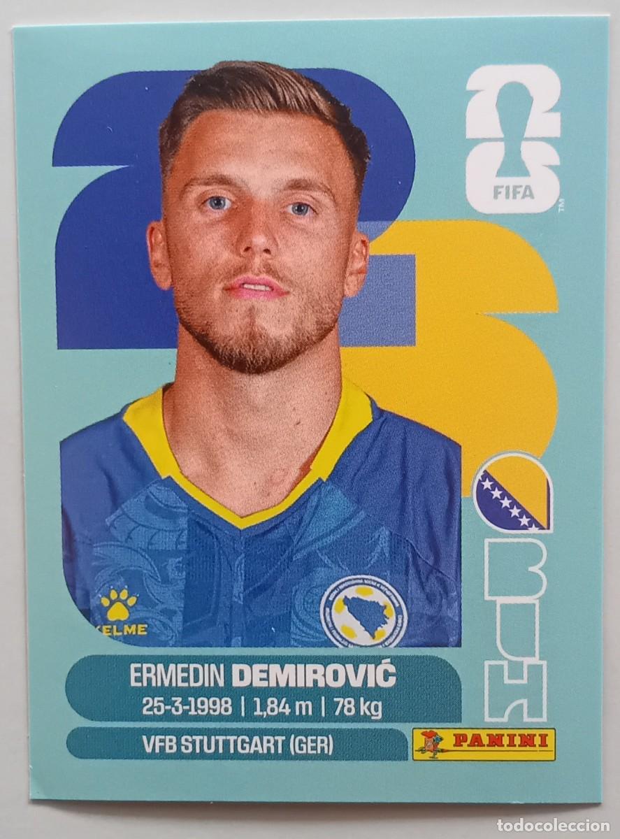 Cromos de f&uacute;tbol: Figurina Panini 2026 Cromo World Cup Usa Mundial 2026 Ermedin Demirhovic Bosnia n BIH 17