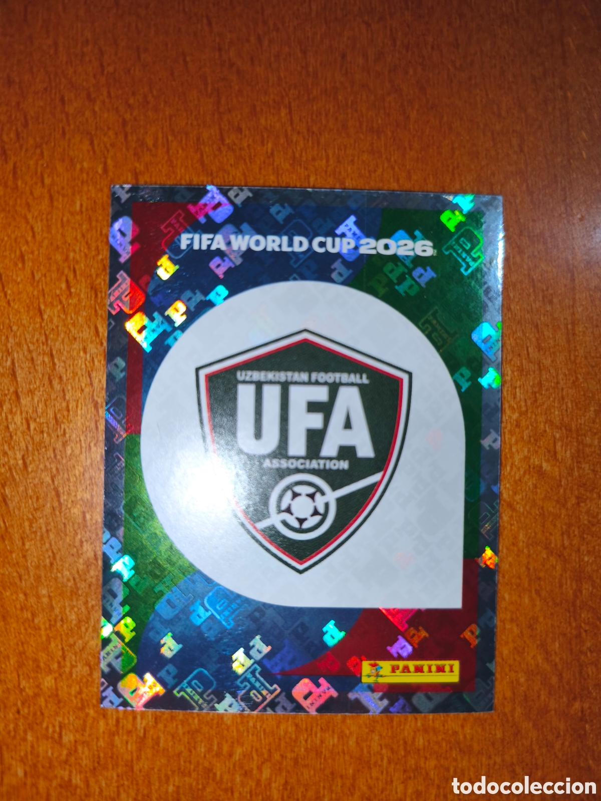 Cromos de f&uacute;tbol: UZB1 Escudo UZB 1 Fifa World Cup 2026 Uzbekist&aacute;n