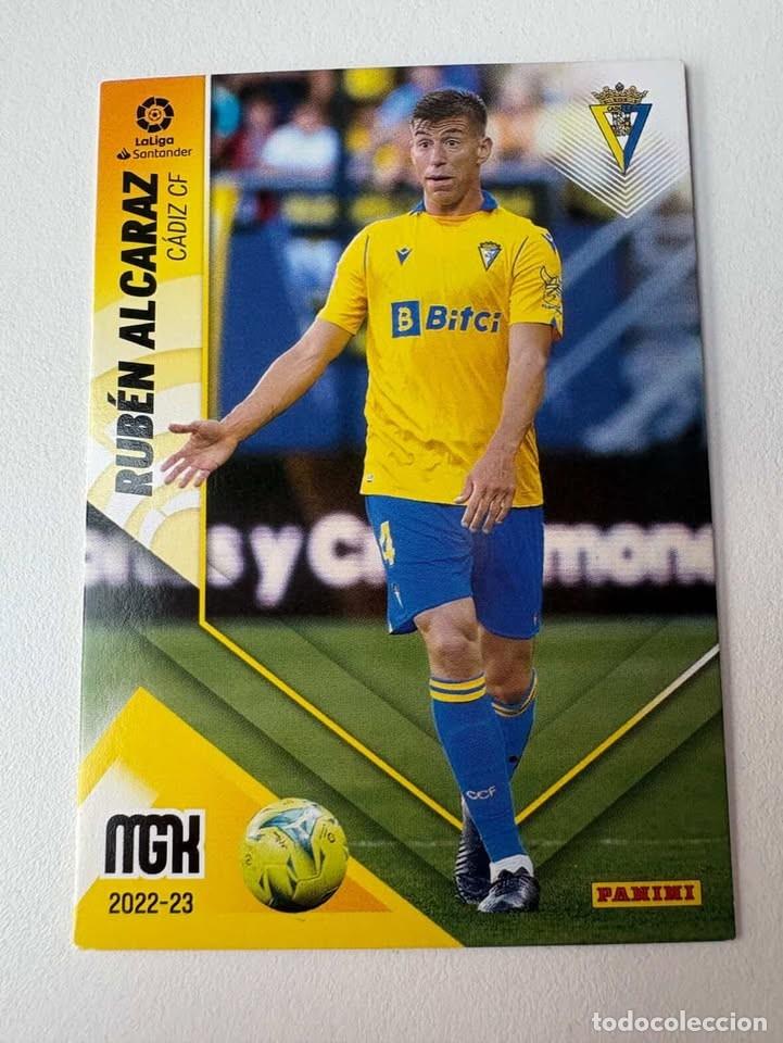 Cromos de f&uacute;tbol: Carta Rub&eacute;n Alcaraz C&aacute;diz 110 Megacracks 2022-23