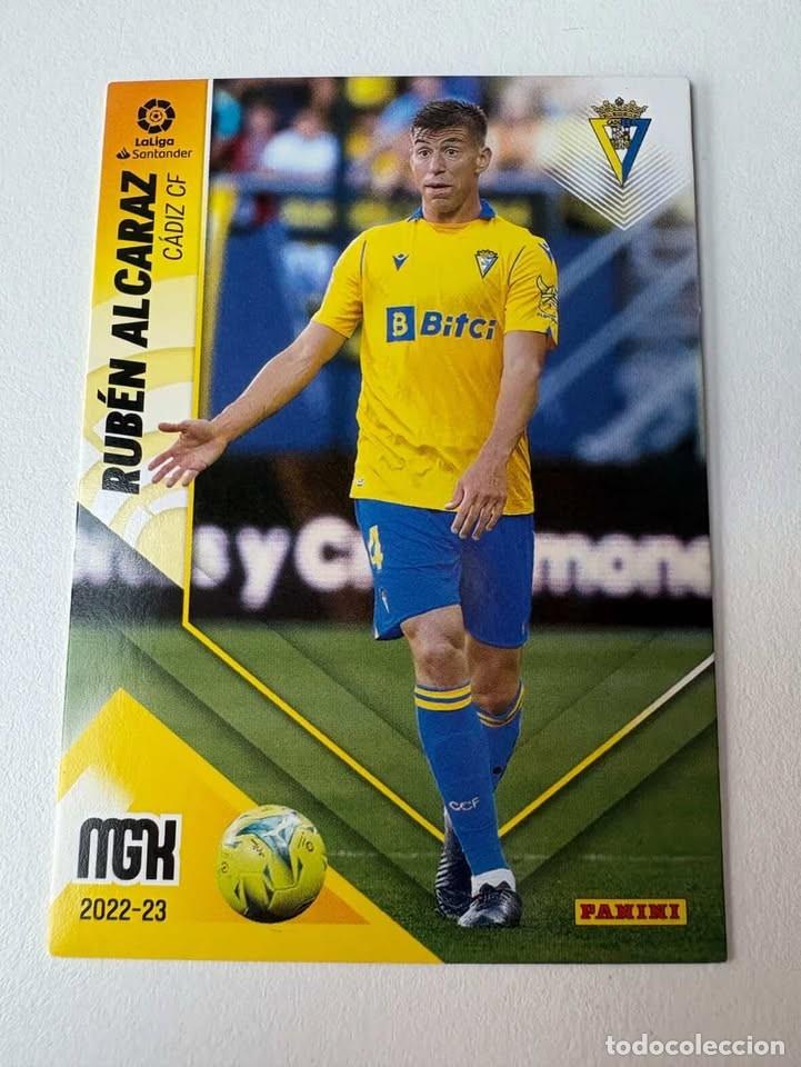 Cromos de f&uacute;tbol: Carta Rub&eacute;n Alcaraz C&aacute;diz 110 Megacracks 2022-23