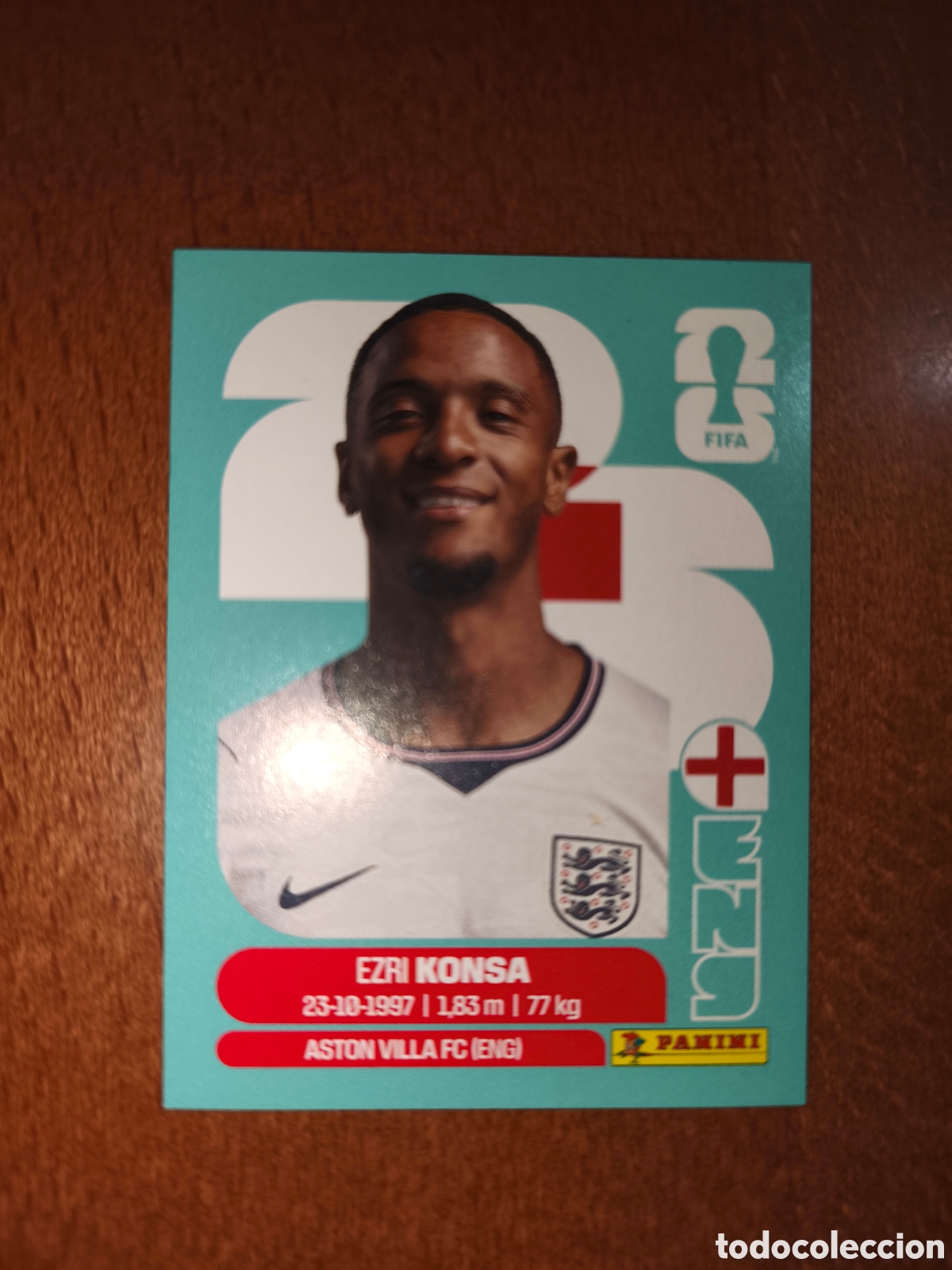 Cromos de f&uacute;tbol: ENG5 Ezri Konsa ENG 5 Fifa World Cup 2026 Inglaterra
