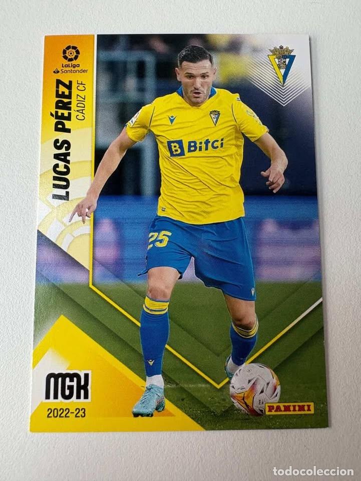 Cromos de f&uacute;tbol: Carta Lucas P&eacute;rez C&aacute;diz 117 Megacracks 2022-23