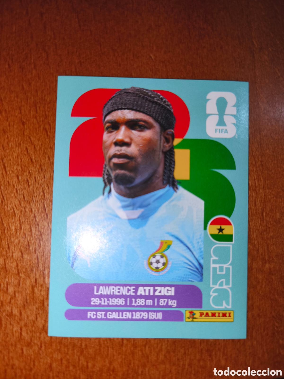 Cromos de f&uacute;tbol: GHA2 Lawrence Ati Zigi GHA 2 Fifa World Cup 2026 Ghana