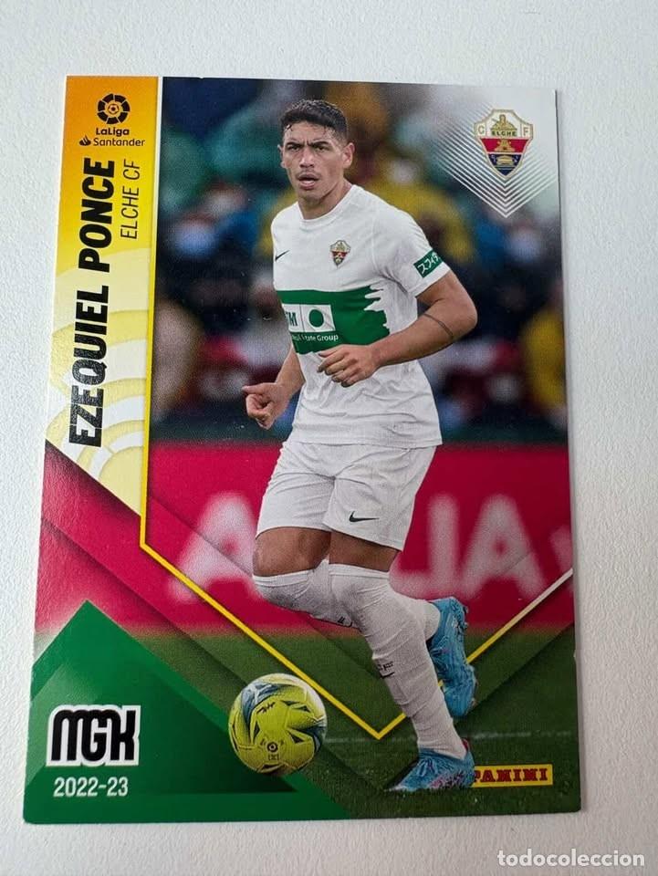 Cromos de f&uacute;tbol: Carta Ezequiel Ponce Elche 152 Megacracks 2022-23