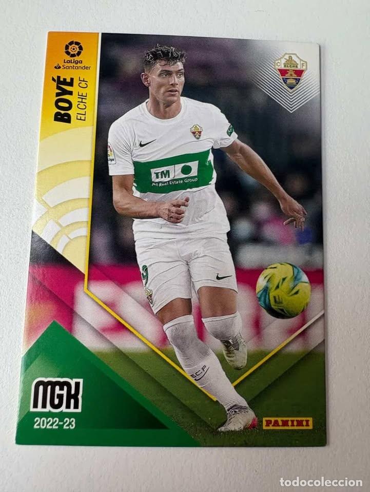 Cromos de f&uacute;tbol: Carta Boy&eacute; Elche 153 Megacracks 2022-23