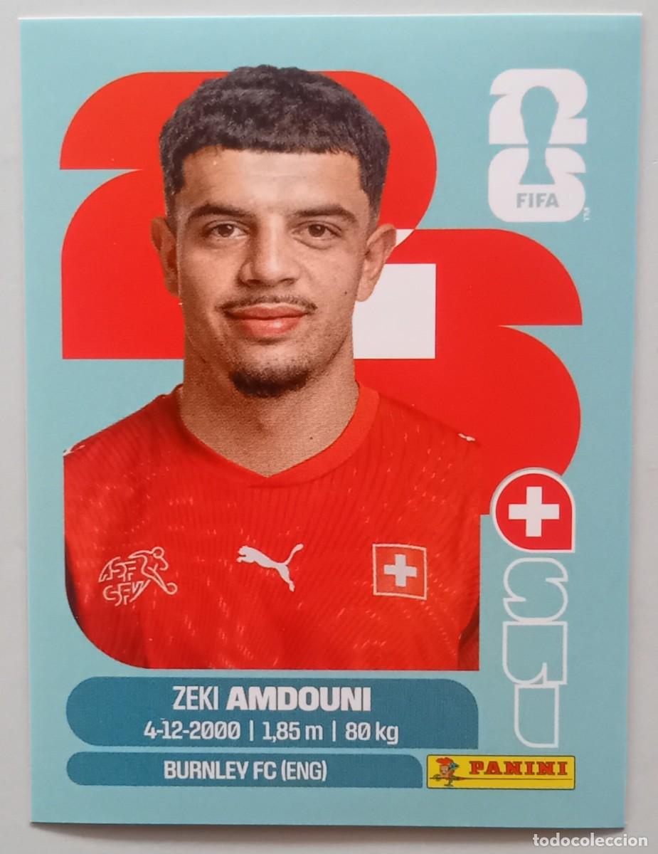 Cromos de f&uacute;tbol: Figurina Panini 2026 Cromo World Cup Usa Mundial 2026 Zeki Amdouni Switzerland n SUI 20