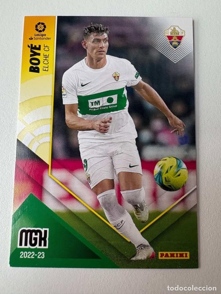 Cromos de f&uacute;tbol: Carta Boy&eacute; Elche 153 Megacracks 2022-23