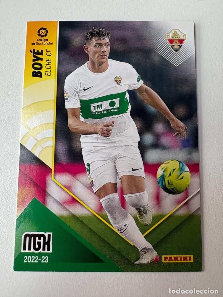 Cromos de f&uacute;tbol: Carta Boy&eacute; Elche 153 Megacracks 2022-23
