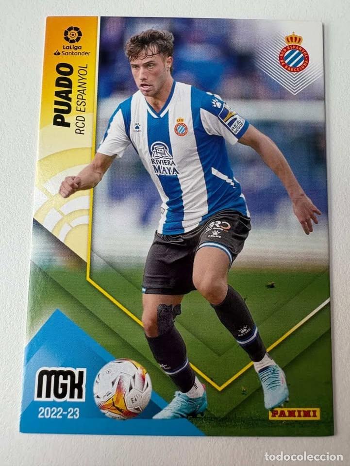 Cromos de f&uacute;tbol: Carta Puado Espanyol 171 Megacracks 2022-23