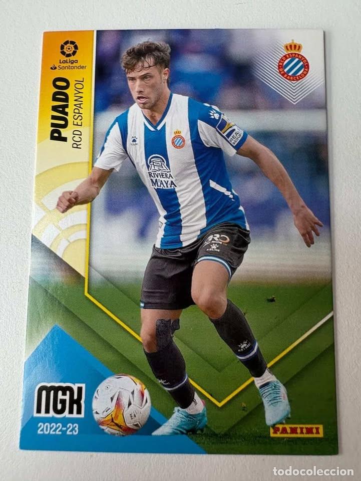 Cromos de f&uacute;tbol: Carta Puado Espanyol 171 Megacracks 2022-23